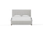 Choices - King / Queen Upholstered Rails - Grey Stripe