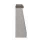 River Place - Angled Server Hutch - Riverstone White & Tobacco