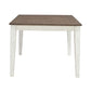 Al Fresco - Rectangular Leg Table - Graphite & Whitestone