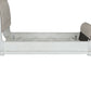 Abbey Park - Upholstered Sleigh Bed Rails - Antique White