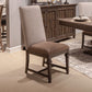 Paradise Valley - Upholstered Side Chair - Saddle Brown
