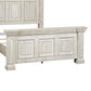 Big Valley - Queen Mansion Footboard - Whitestone