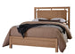 Lodge & Loft - King Floating Panel Footboard - Blond Oak