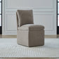 Accent Dining - Accent Dining Chair With Casters