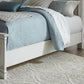 Magnolia Manor - California King Panel Bed Rails - Antique White