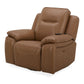 Callihan - Swivel Glider Recliner P3 - York Butternut