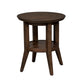 Ventura Blvd - Round End Table - Bronze Spice