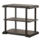Modern View - 3 Piece Table Set (1 Oval Cocktail Table 2 End Tables) - Gauntlet Gray
