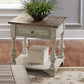 Morgan Creek - 3 Piece Living Room Set - Antique White / Wirebrushed Tobacco Accents