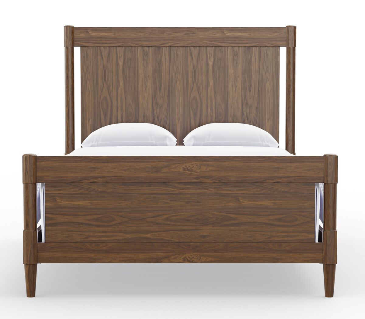 Nordhaven - King Poster Headboard - Nordic Walnut