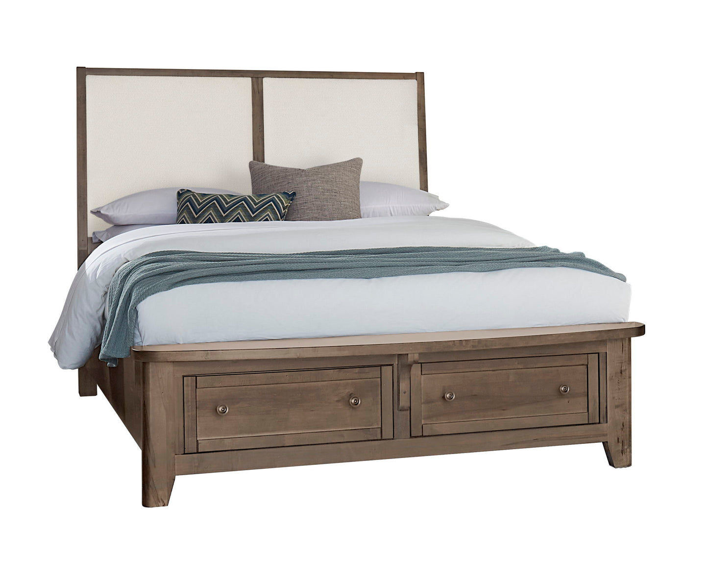 Woodbridge - King Storage Footboard - Dark Cashmere