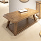 Carolina Park - Rectangular Cocktail Table - Amber Brown
