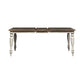 Whitney - Rectangular Leg Table - Antique Linen / Weathered Gray