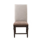 Paradise Valley - Upholstered Side Chair - Saddle Brown