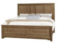 Crafted Cherry - Ben's 6 Panel King Headboard - Medium Cherry