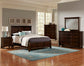Bonanza - Queen Mansion Footboard - Merlot
