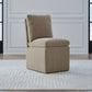 Accent Dining - Accent Dining Chair With Casters