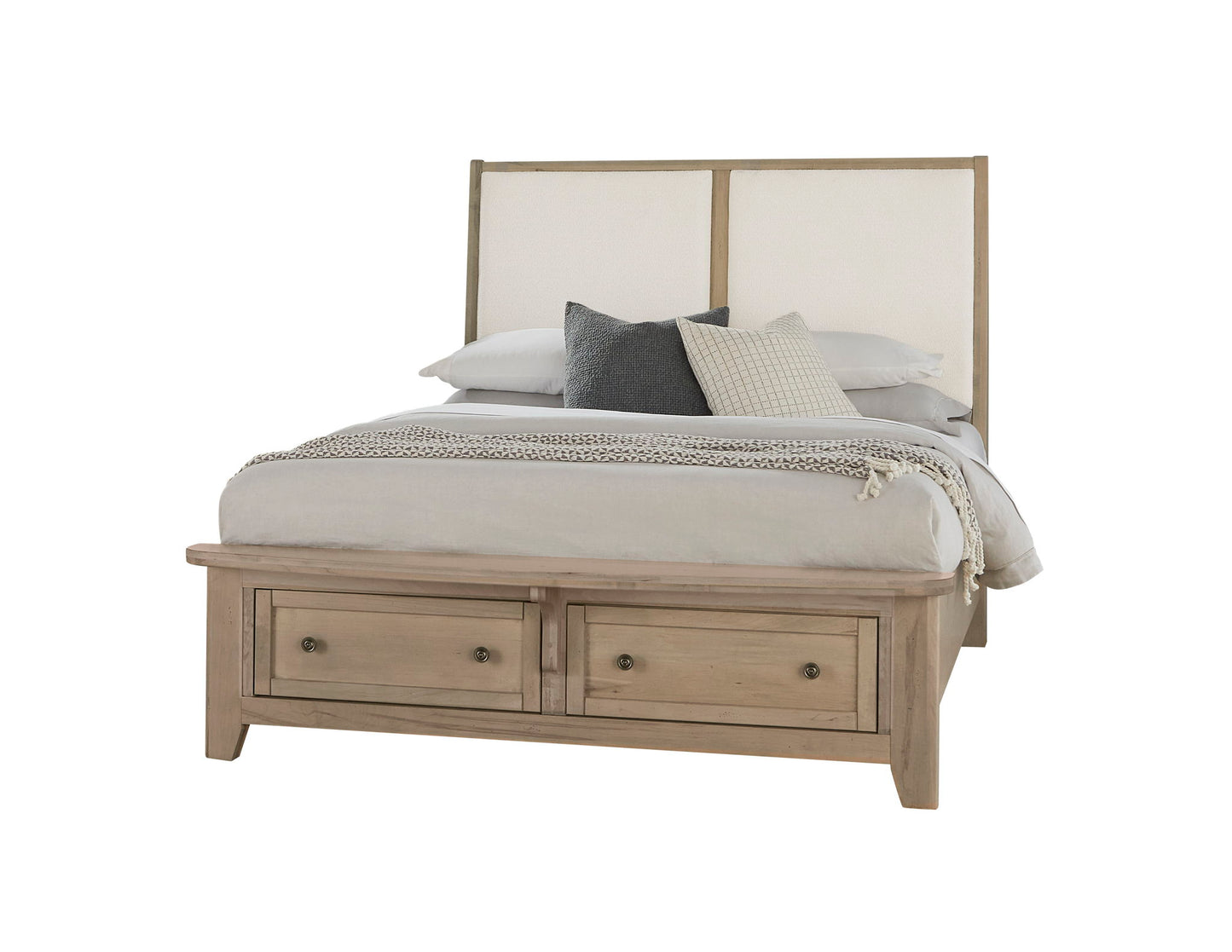 Woodbridge - Queen Storage Footboard - Shadow Gray