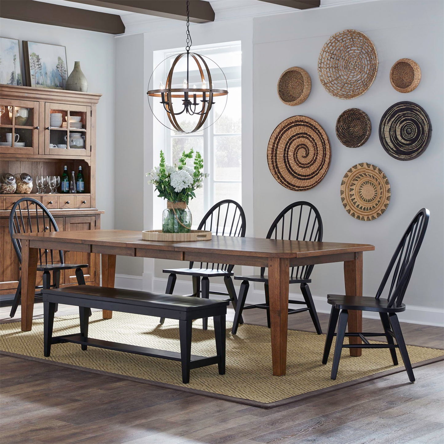 Hearthstone Ridge - Rectangular Table Set