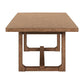 Harmony - Trestle Table - Brownstone