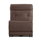 Beckham - Armless Recliner P2 & ZG - Aline Saddle
