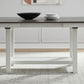 Brook Bay - Gathering Trestle Table Base - Textured White / Carbon Gray