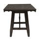 Double Bridge - Gathering Table Base - Dark Chestnut