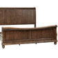 Rustic Traditions - King Sleigh Footboard - Rustic Cherry