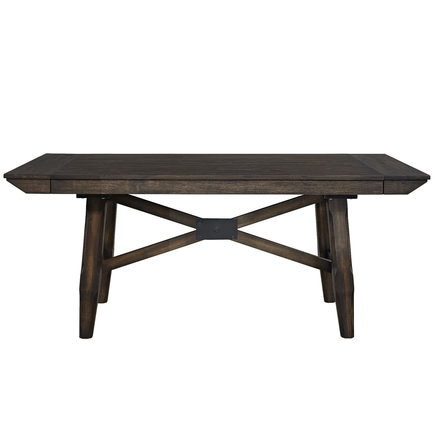 Double Bridge - Trestle Table Base - Dark Chestnut