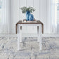 Landale - Drop Leaf Table - Chestnut & White
