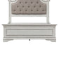 Magnolia Manor - Full Panel Footboard - Antique White