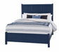 Tide & Timber - Fretwork Panel Footboard 6/6 - Luxe Blue Oak