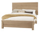 Crafted Cherry - Ben's Queen Plank Footboard - Bleached Cherry