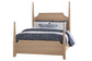 Tide & Timber - Queen Pencil Post Footboard - Clear Oak