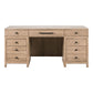 Proximity Place - Jr Executive Desk - Barley Buff