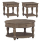 Magnolia Manor - 3 Piece Table Set - Weathered Bisque