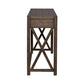 Lennox - Console Bar Table - Weathered Chestnut