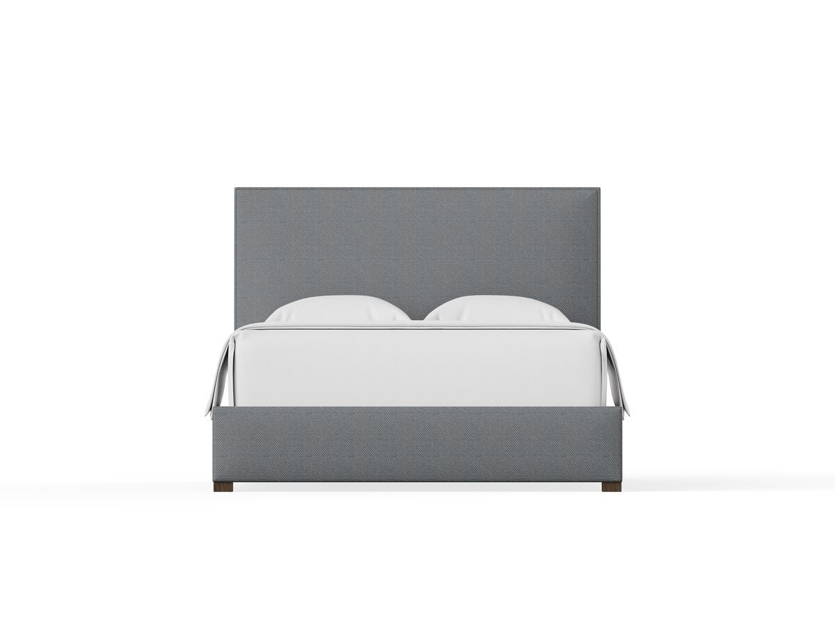 Choices - Amelia King Upholstered Headboard - Bluestone
