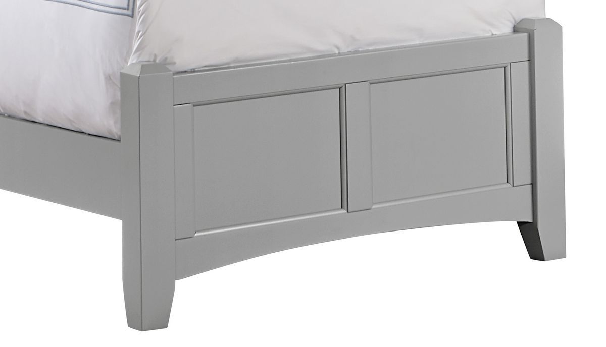 Bonanza - Twin Mansion Footboard - Gray