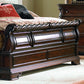Arbor Place - Queen Sleigh Footboard - Brownstone