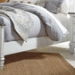 Allyson Park - Panel Bed Rails - Wirebrushed White / Charcoal