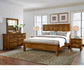 Maple Road - King Mansion Bed Footboard - Antique Amish