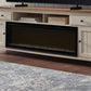 Fireplace TV Consoles - 50" Dimplex Firebox - Black