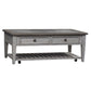 Heartland - 3 Piece Table Set - Antique White / Tobacco Tops