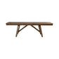 Carolina Park - Trestle Table - Amber Brown
