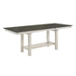 Brook Bay - Gathering Trestle Table Base - Textured White / Carbon Gray
