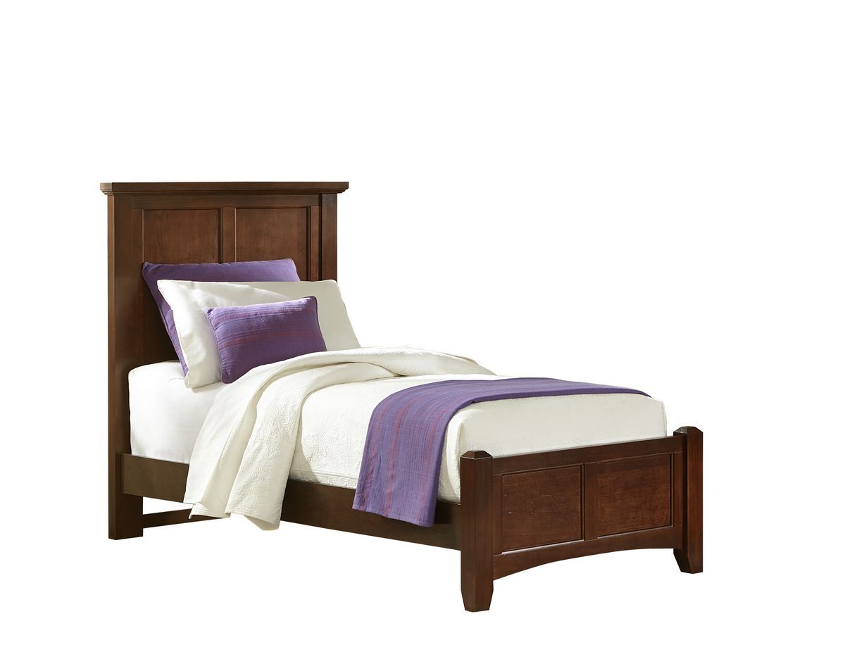 Bonanza - Twin Mansion Footboard - Cherry