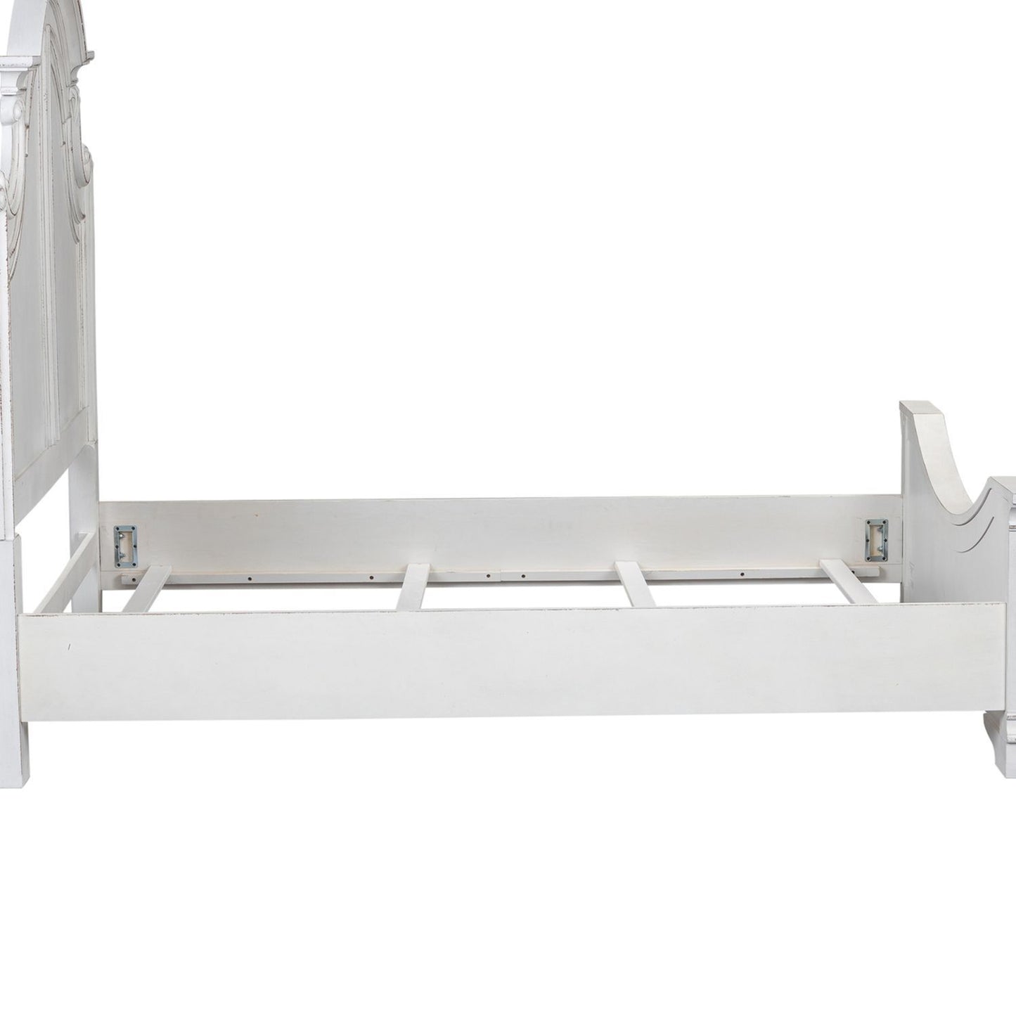 Magnolia Manor - California King Panel Bed Rails - Antique White