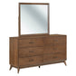 Century Modern - Dresser & Mirror - Walnut