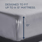 Linens - Tempur Classic Cotton Sheet Set - Sleepy Silver Mist